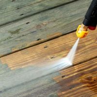 High pressure cleaning – decks, driveways, paved areas, retaining walls High pressure cleaning - decks, driveways, paved areas, retaining walls
